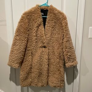 Zara Teddy coat
